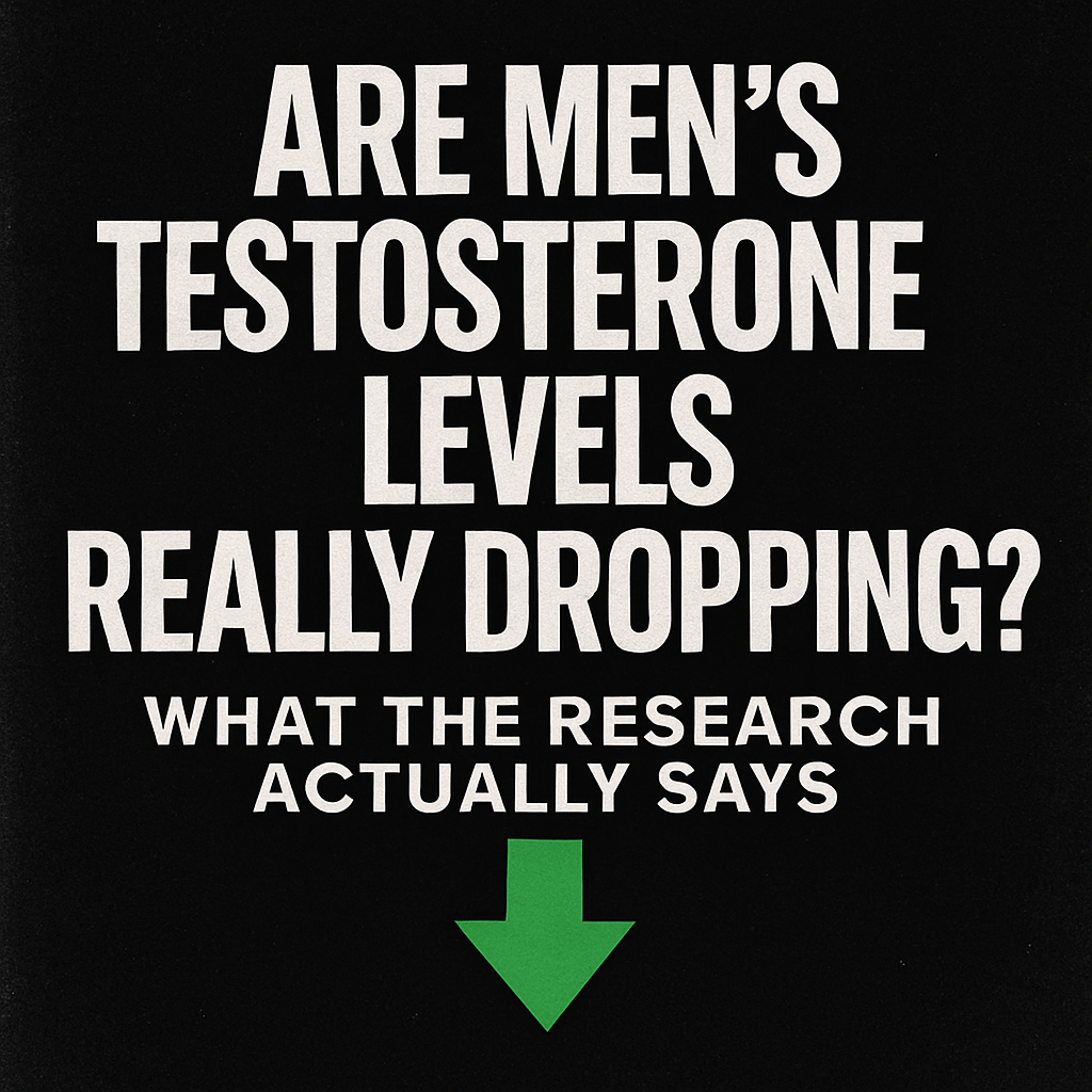 Is testosterone of all ages really crashing in the USA? - what the research says